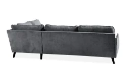 Scandi Days Sofa Med Sjeselong-Trend Lyx Sjeselongsofa Høyre Mørkegrå