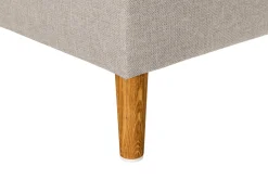 Scandi Days Sofa Med Sjeselong-Trend 4-seters Høyrevendt L-formet Sjeselongsofa i Stoff 280 cm bred Beige