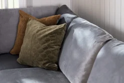 Scandi Days Trend 5-seters Høyrevendt L-formet Hjørnesofa med Divan i Fløyel
