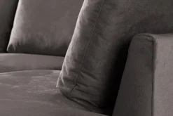 Scandi Days Trend 4-seters Høyrevendt U-formet Sofa med Divan og Sjeselong i Fløyel