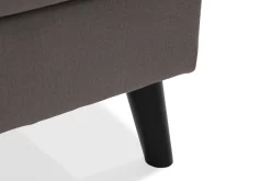 Scandi Days Trend 4-seters Høyrevendt U-formet Sofa med Divan og Sjeselong i Fløyel