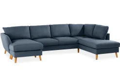 Scandi Days Trend 4-seters Høyrevendt U-formet Sofa med Divan og Sjeselong i Stoff