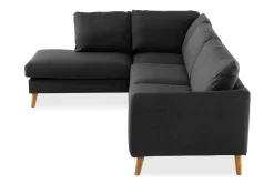 Scandi Days Trend 4-seters Venstrevendt L-formet Sjeselongsofa i Stoff
