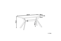 Trimboli Spisebord 160x90 cm