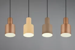 Trio Lighting Agudo Taklampe 4L E27 Flerfarget