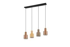 Trio Lighting Agudo Taklampe 4L E27 Flerfarget