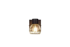 Trio Lighting Spotlights & Downlights-Ardon spotlight 1L E14 matt svart/polert messing Messing,Mattsvart