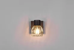 Trio Lighting Spotlights & Downlights-Ardon spotlight 1L E14 matt svart/polert messing Messing,Mattsvart