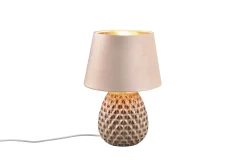Trio Lighting Vinduslampe|Bordlampe-Ariana Bordlampe 35 cm E14 Beige