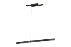 Trio Lighting Belfast LED taklampe matt sort
