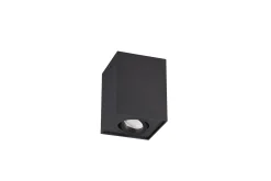 Trio Lighting Spotlights & Downlights-Biscuit plafond GU10 matt Svart