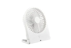 Trio Lighting Vifter|Aircondition & Kjøler-Breezy bordvifte matt oppladbar Hvit