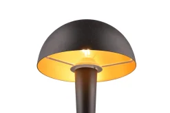 Trio Lighting Nattbordslampe|Bordlampe-Canaria bordlampe E14 (inkl.) matt svart Mattsvart