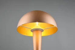 Trio Lighting Nattbordslampe|Bordlampe-Canaria bordlampe E14 (inkl.) kaffe brun