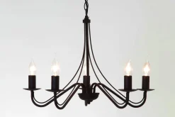 Trio Lighting Country lysekrone 5L E14