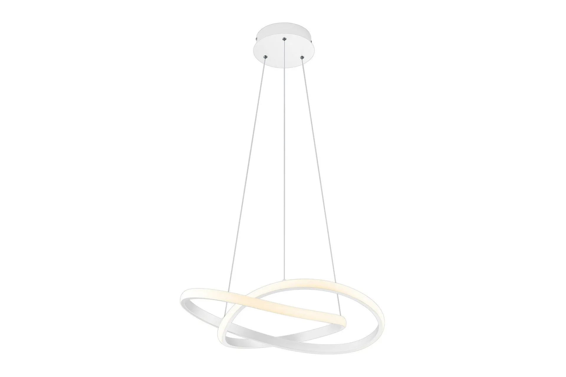 Trio Lighting Taklampe|Kjøkkenlampe-Course LED taklampe 4000K Matt hvit