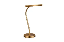 Trio Lighting Bordlampe|Vinduslampe-Curtis LED bordlampe Antikk messing