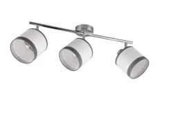 Trio Lighting Spotlights & Downlights-Davos spotlight 3L E14 krom/hvit Hvit,Krom