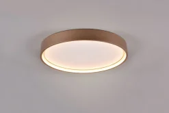Trio Lighting Barnelampe|Taklampe-Doha LED plafond 45 cm kaffe brun