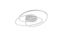 Trio Lighting Taklampe|Kjøkkenlampe-Gale plafond 60 cm Matt hvit