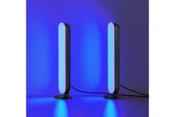 Trio Lighting Nattbordslampe|Bordlampe-Game LED Bordlampe 2-pack RGB Svart
