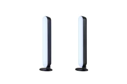 Trio Lighting Nattbordslampe|Bordlampe-Game LED Bordlampe 2-pack RGB Svart