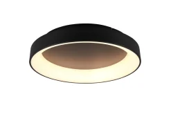 Trio Lighting Taklampe|Kjøkkenlampe-Girona LED plafond 60cm Matt svart