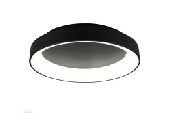 Trio Lighting Taklampe|Kjøkkenlampe-Girona LED plafond 60cm Matt svart