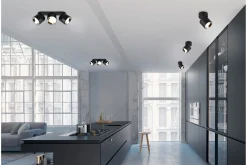 Trio Lighting Guayana Spotlys 1L GU10 matt svart