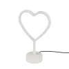 Trio Lighting Heart LED bordlampe hvit