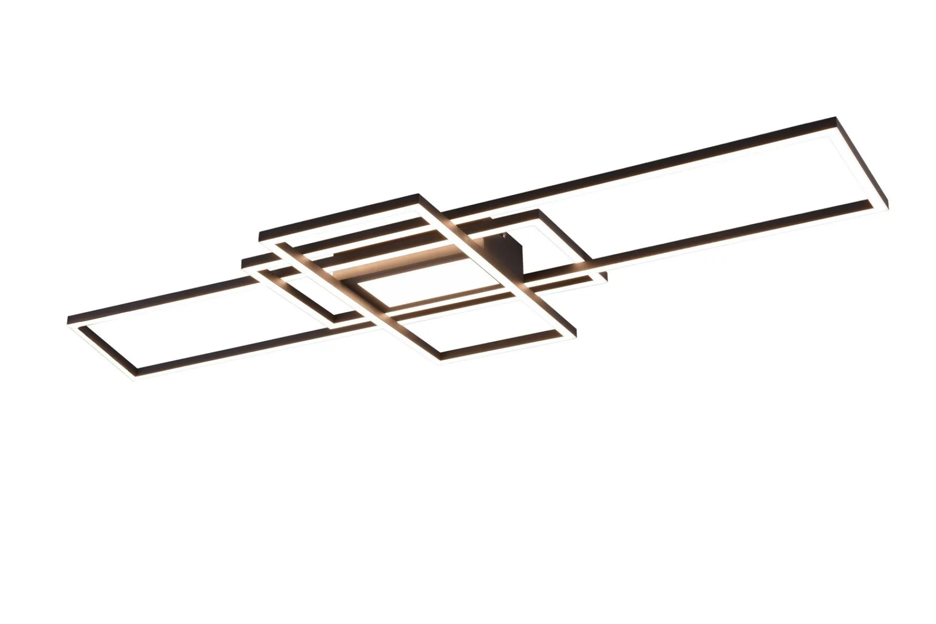 Trio Lighting Taklampe|Kjøkkenlampe-Irvine LED plafond antrasitt Antracit