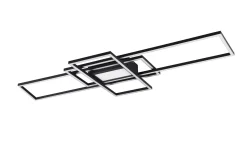 Trio Lighting Taklampe|Kjøkkenlampe-Irvine LED plafond antrasitt Antracit