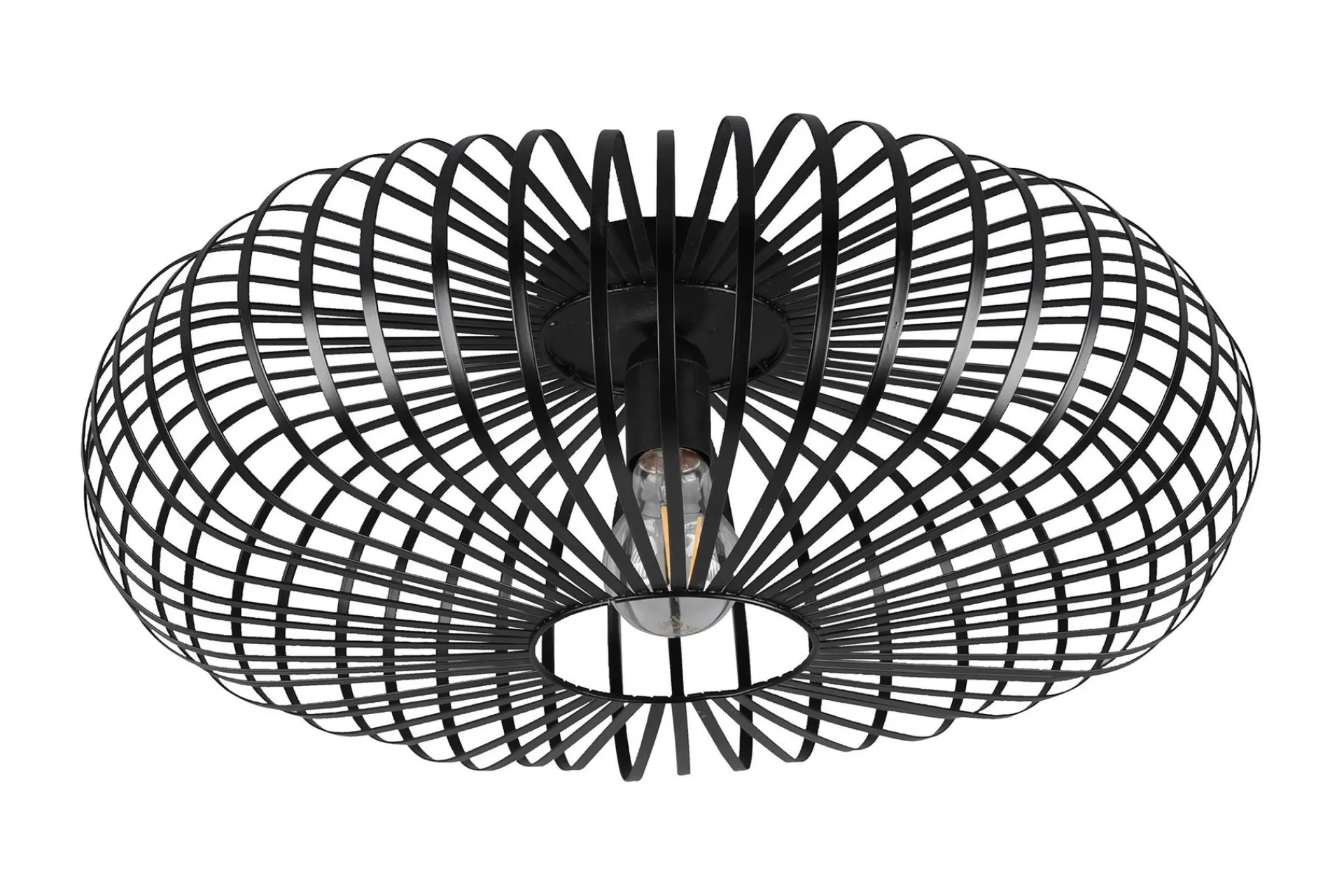 Trio Lighting Taklampe-Johann plafond E27 50 cm Matt svart