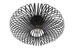 Trio Lighting Taklampe-Johann plafond E27 50 cm Matt svart