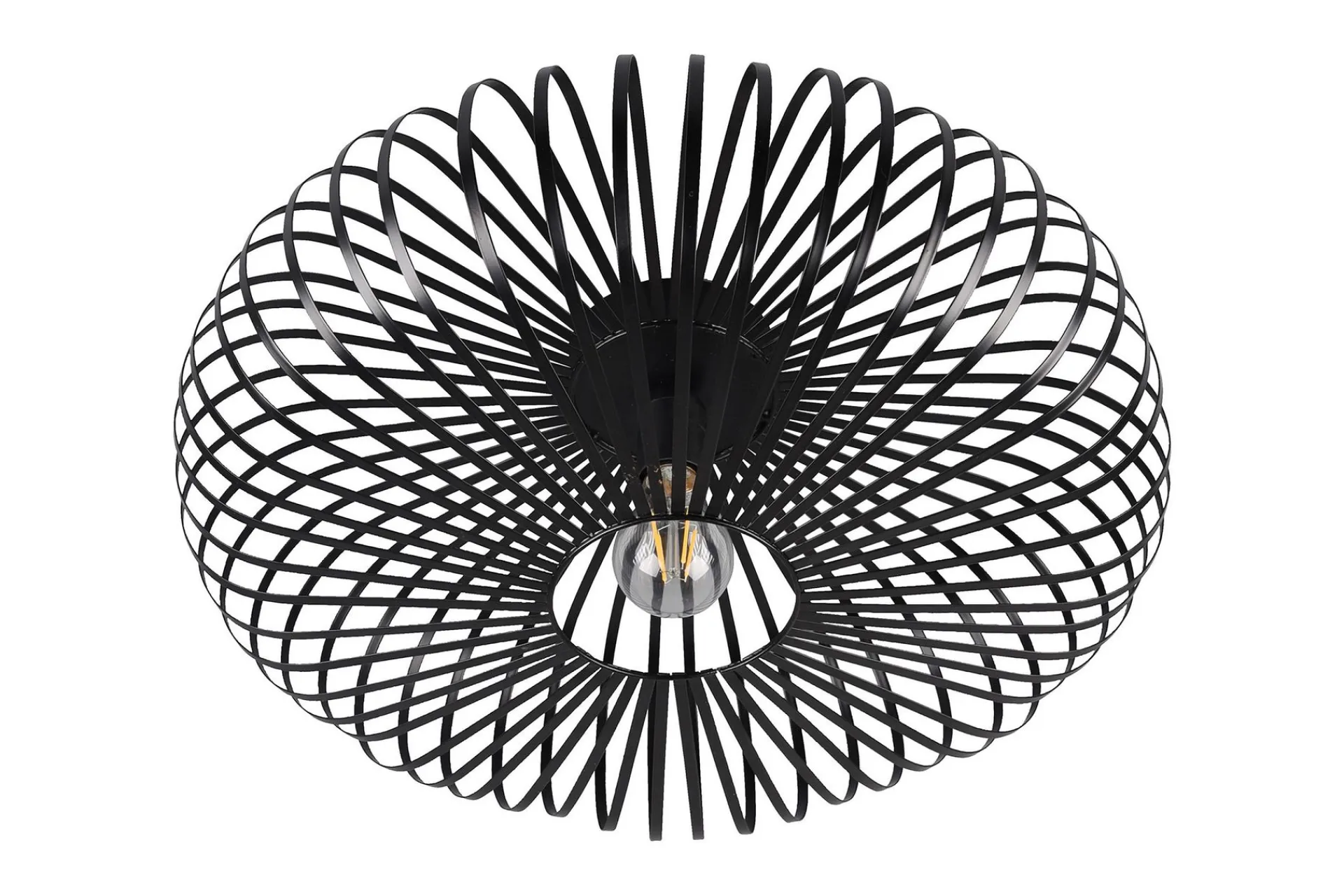Trio Lighting Taklampe-Johann plafond E27 50 cm Matt svart