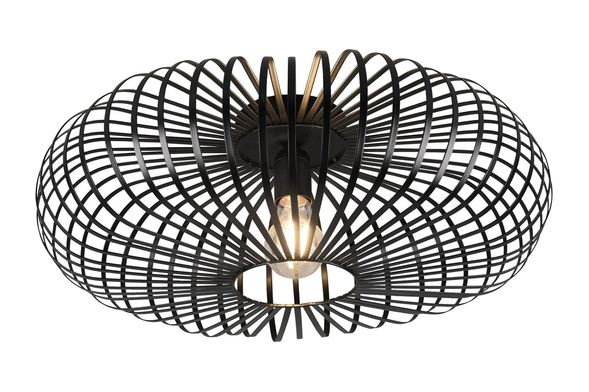 Trio Lighting Taklampe-Johann plafond E27 50 cm Matt svart