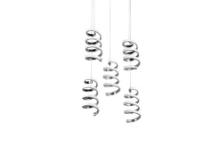 Trio Lighting Kjøkkenlampe-Laola LED Taklampe 5L 4000K Krom