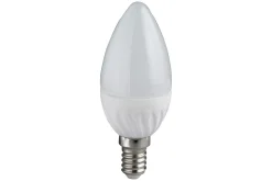 Trio Lighting Led-Belysning|Lyspærer-LK LED E14 krone 6W 470lm 3000K Hvit