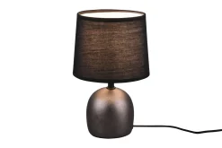 Trio Lighting Bordlampe|Vinduslampe-Malu bordlampe E14 svart Svart,Krom