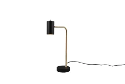 Trio Lighting Marley bordlampe GU10 matt messing/matt svart