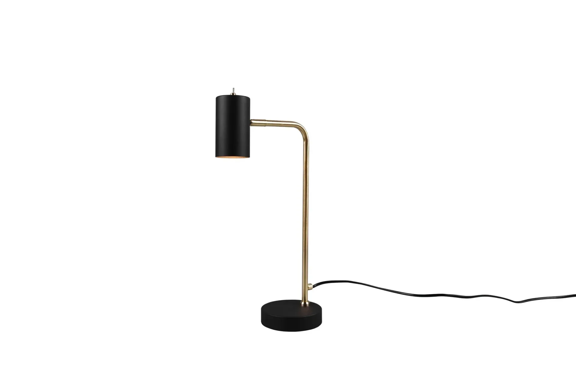 Trio Lighting Marley bordlampe GU10 matt messing/matt svart