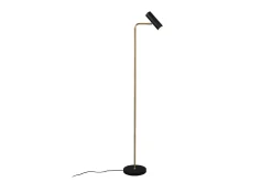 Trio Lighting Stuelampe-Marley gulvlampe GU10 matt messing/matt svart Matt svart,Messing