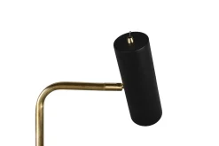Trio Lighting Stuelampe-Marley gulvlampe GU10 matt messing/matt svart Matt svart,Messing