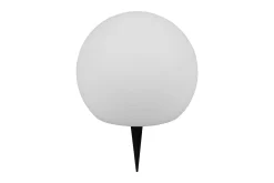 Trio Lighting Solcelle Utelys & Solcellelamper-Melo solkule + spyd 20cm RGBW Hvit