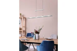 Trio Lighting Kjøkkenlampe-Milos LED Taklampe Børstet stål