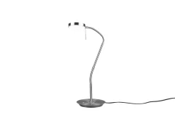 Trio Lighting Vinduslampe|Bordlampe-Monza LED bordlampe Børstet stål