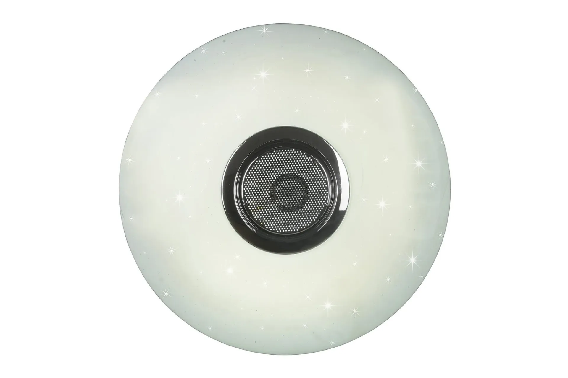 Trio Lighting Taklampe|Stuelampe-Musica LED plafond med Bluetooth-høyttaler RGBW Hvit