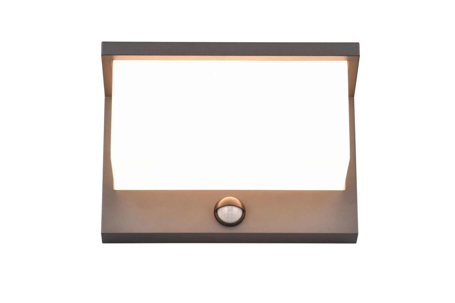 Trio Lighting Nestos LED vegglampe antrasitt bevegelsessensor