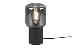 Trio Lighting Nico bordlampe E27 matt sort