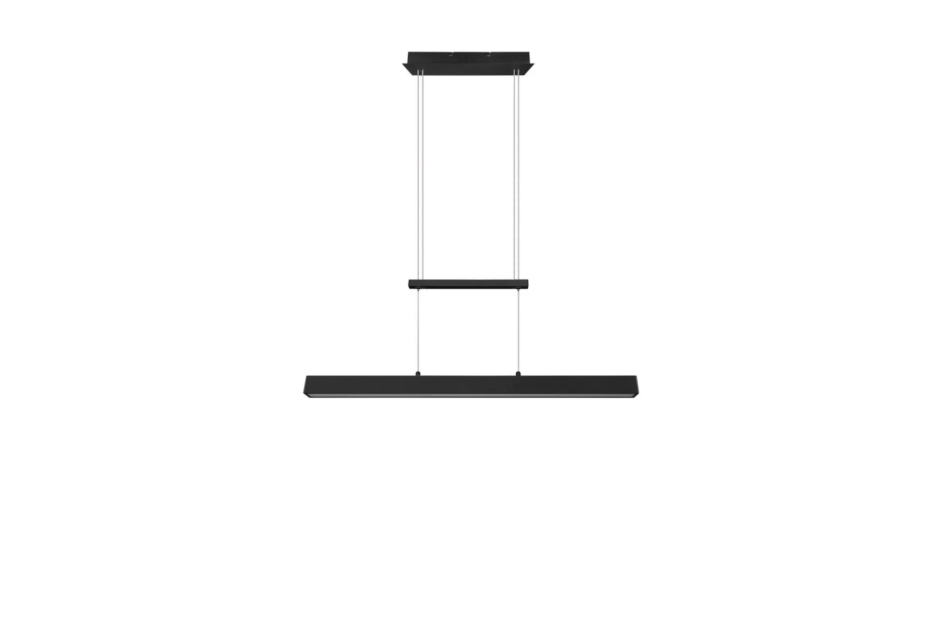 Trio Lighting Taklampe|Kjøkkenlampe-Paros LED taklampe Matt svart